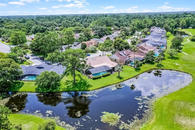 526 Sabal Trail Cir, Longwood, FL 32779 - aerial perspective of suburban area featuring a large body of water