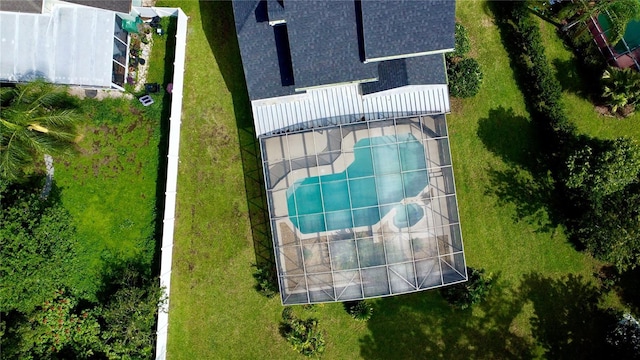 10747 Satinwood Cir, Orlando, FL 32825 - aerial view of property and surrounding area featuring a pool