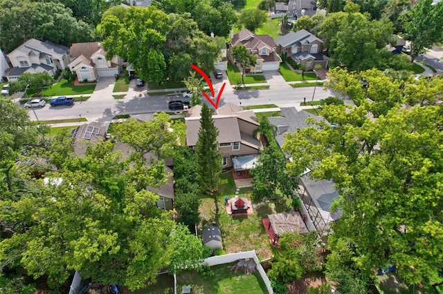 2971 Cayman Way, Orlando, FL 32812 - aerial view of property and surrounding area with nearby suburban area and a tree filled landscape