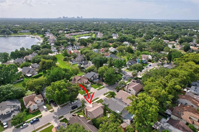 2971 Cayman Way, Orlando, FL 32812 - aerial overview of property's location with nearby suburban area and a nearby body of water