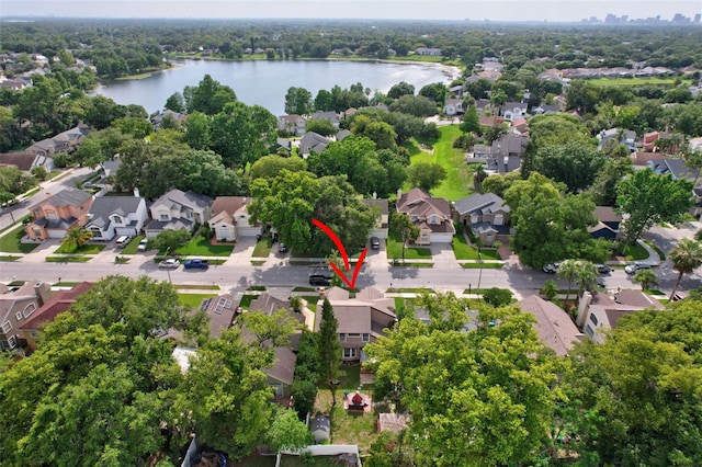2971 Cayman Way, Orlando, FL 32812 - aerial view of property and surrounding area with nearby suburban area and a large body of water