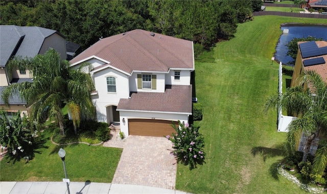 1016 Fountain Coin Loop, Orlando, FL 32828 - view from above of property featuring a large body of water