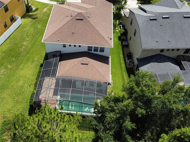 1016 Fountain Coin Loop, Orlando, FL 32828 - aerial view of property and surrounding area featuring a pool