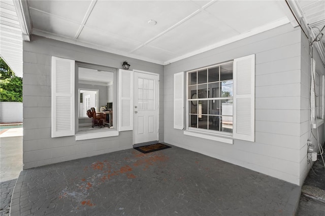 3251 Wickersham Ct, Orlando, FL 32806 - view of exterior entry featuring a patio