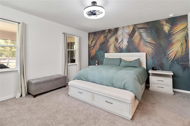 5639 Timber Meadow Way, Saint Cloud, FL 34771 - bedroom featuring carpet and an accent wall