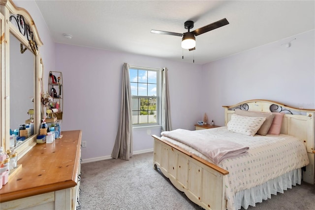 5639 Timber Meadow Way, Saint Cloud, FL 34771 - bedroom with light carpet and a ceiling fan
