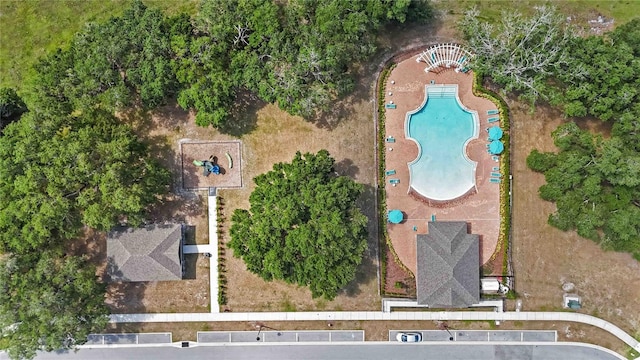 5639 Timber Meadow Way, Saint Cloud, FL 34771 - bird's eye view of a pool area