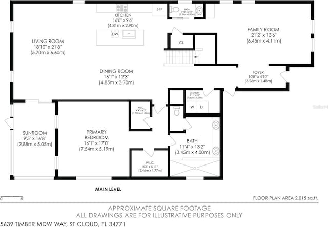 5639 Timber Meadow Way, Saint Cloud, FL 34771 - view of home floor plan