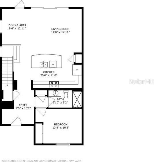 8900 Sydney Ave, Kissimmee, FL 34747 - view of home floor plan