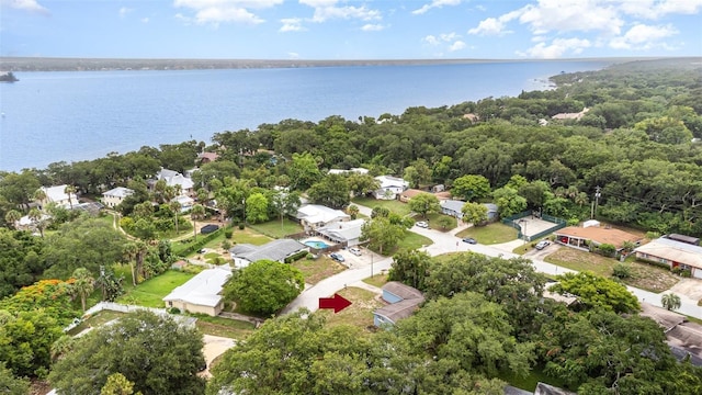 13 Scott Ln, Rockledge, FL 32955 - aerial perspective of suburban area with a nearby body of water