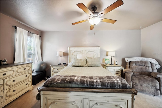 1649 W Waycross Cir, Deltona, FL 32725 - bedroom with carpet floors and a ceiling fan