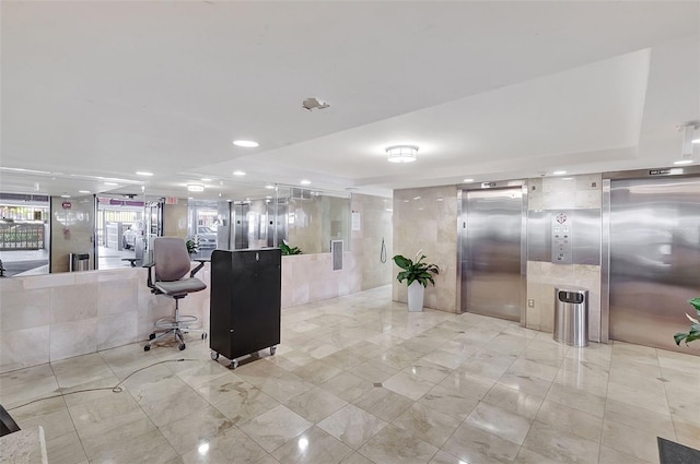 345 Ocean Dr Unit 305, Miami Beach, FL 33139 - lobby with recessed lighting