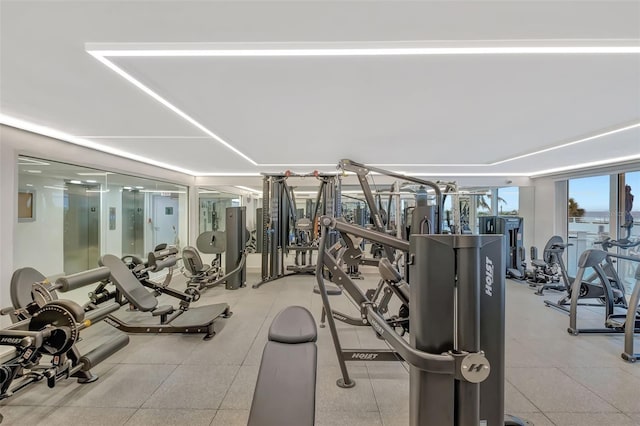 345 Ocean Dr Unit 305, Miami Beach, FL 33139 - exercise room featuring elevator