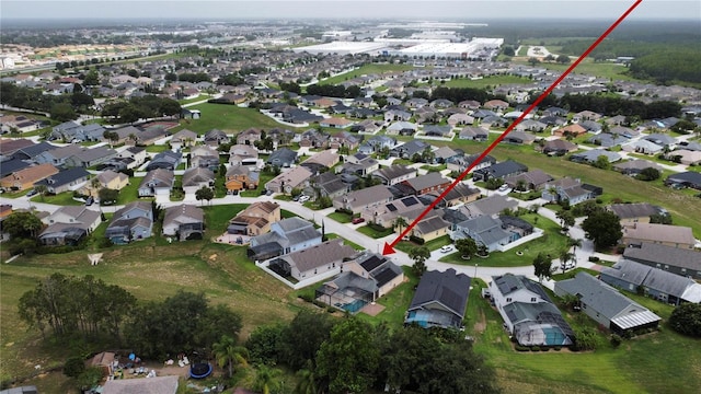 831 Corvina Dr, Davenport, FL 33897 - aerial overview of property's location with nearby suburban area