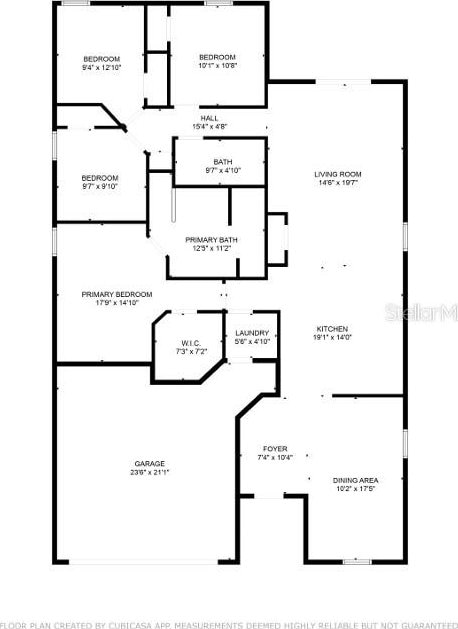 257 Fig Ct, Kissimmee, FL 34759 - view of property floor plan