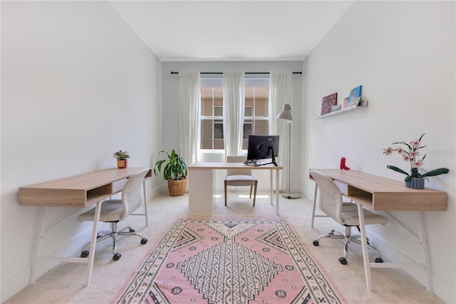 744 Curly Locks Loop, Apopka, FL 32703 - carpeted home office with baseboards