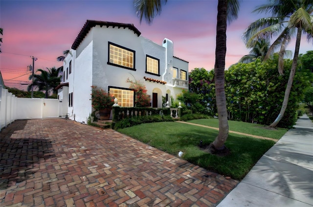 322 Cornell Dr, Lake Worth, FL 33460 - mediterranean / spanish home featuring stucco siding and a tile roof