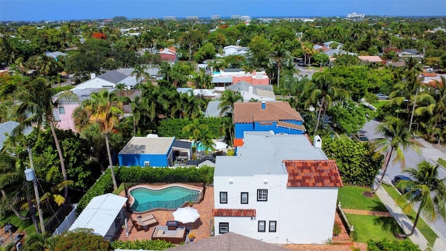 322 Cornell Dr, Lake Worth, FL 33460 - aerial view of a pool area