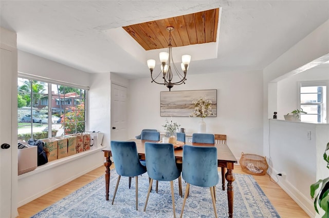 322 Cornell Dr, Lake Worth, FL 33460 - dining area featuring a chandelier, plenty of natural light, and wood finished floors