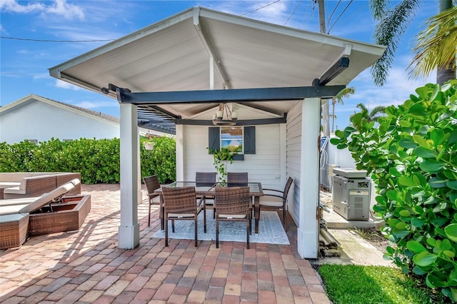322 Cornell Dr, Lake Worth, FL 33460 - view of patio with outdoor dining area and area for grilling