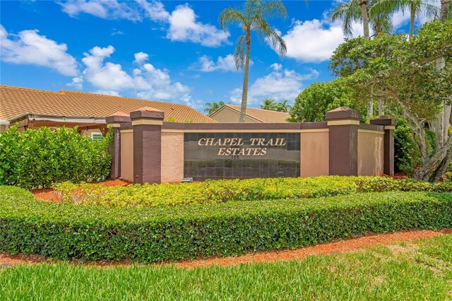 19367 NW 13th St, Pembroke Pines, FL 33029 - view of community / neighborhood sign