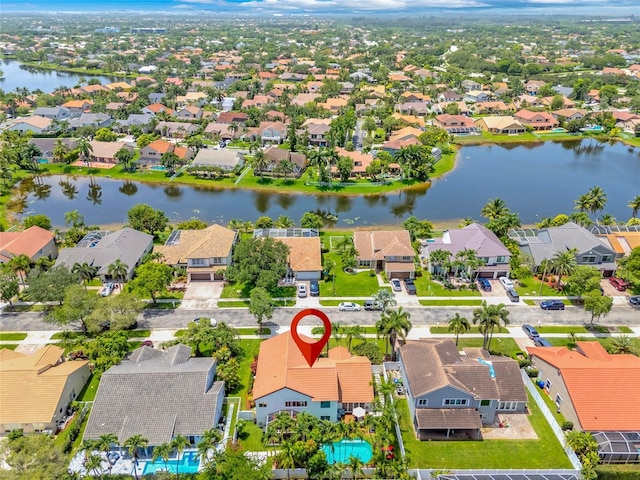 19367 NW 13th St, Pembroke Pines, FL 33029 - aerial view of residential area with a nearby body of water