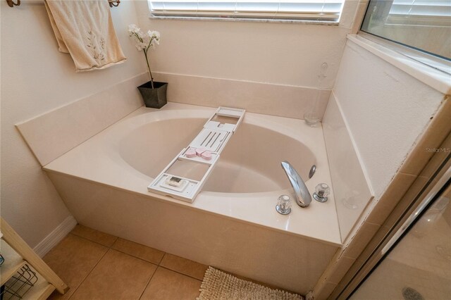 1780 Nature Cove Ln, Clermont, FL 34711 - full bath with a bath and tile patterned floors