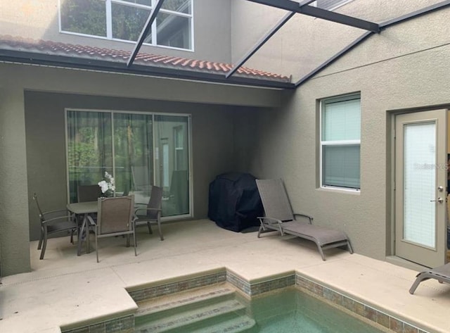 8894 Candy Palm Rd, Kissimmee, FL 34747 - outdoor pool with a patio and a lanai