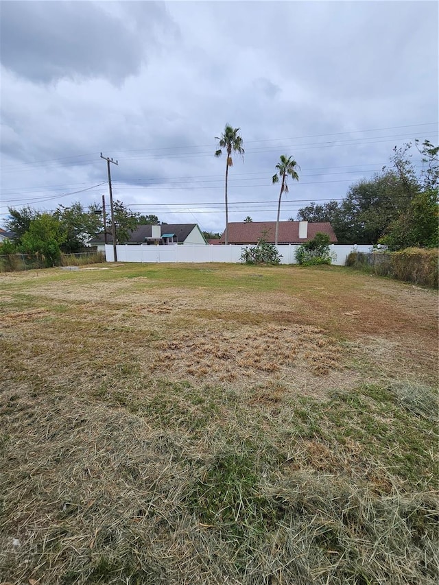 view of yard