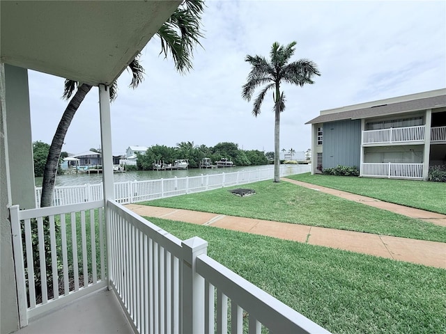 250 N Banana River Dr Unit H11, Merritt Island, FL 32952 - balcony featuring a water view