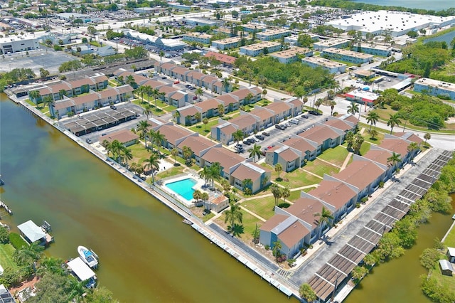 250 N Banana River Dr Unit H11, Merritt Island, FL 32952 - aerial view of property and surrounding area featuring a large body of water