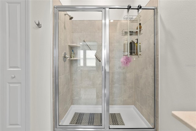 884 Laurel View Way, Groveland, FL 34736 - bathroom featuring a shower stall