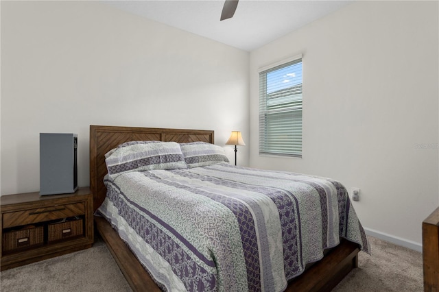 884 Laurel View Way, Groveland, FL 34736 - bedroom featuring carpet floors, ceiling fan, and baseboards