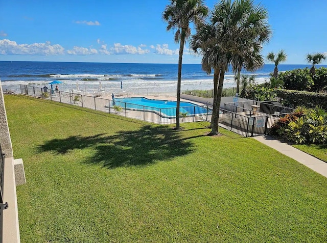 701 S Atlantic Ave Unit Ut21, New Smyrna Beach, FL 32169 - water view featuring nearby beach