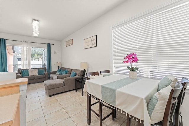 13768 Bluebird Pond Rd, Windermere, FL 34786 - dining space featuring light tile patterned flooring