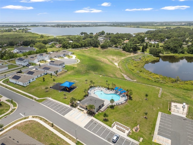 489 Panaro Ln, Haines City, FL 33844 - bird's eye view of a large body of water