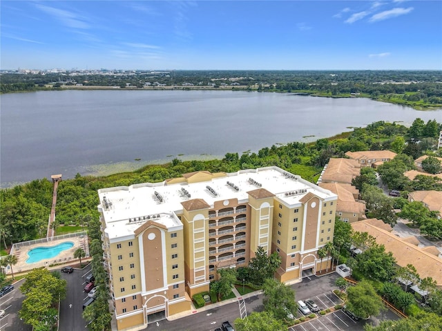 6336 Buford St Unit 207, Orlando, FL 32835 - bird's eye view of a large body of water and a pool