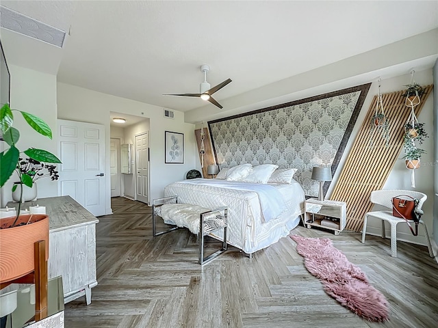 6336 Buford St Unit 207, Orlando, FL 32835 - bedroom with ceiling fan and a closet