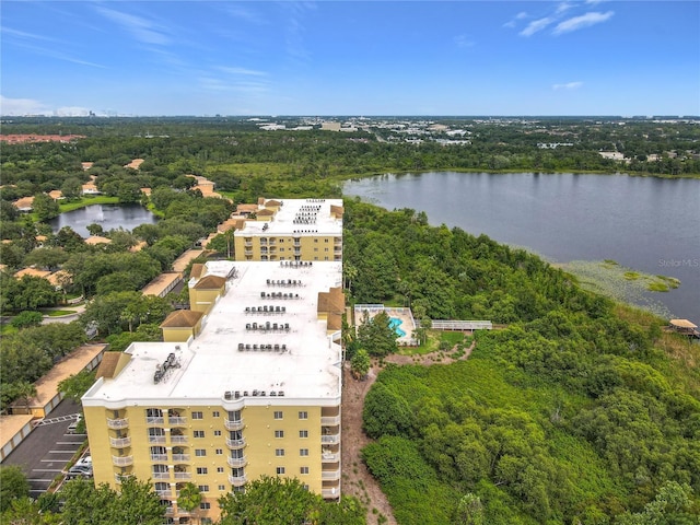 6336 Buford St Unit 207, Orlando, FL 32835 - drone / aerial view of apartment complex and a large body of water
