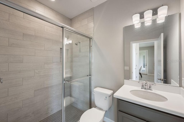 1551 Gateway Ln, Kissimmee, FL 34746 - full bathroom with vanity and a shower stall