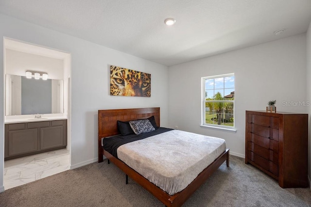 1551 Gateway Ln, Kissimmee, FL 34746 - bedroom featuring connected bathroom and light carpet