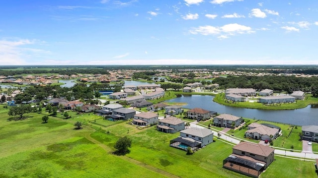 1551 Gateway Ln, Kissimmee, FL 34746 - aerial view of residential area with a large body of water