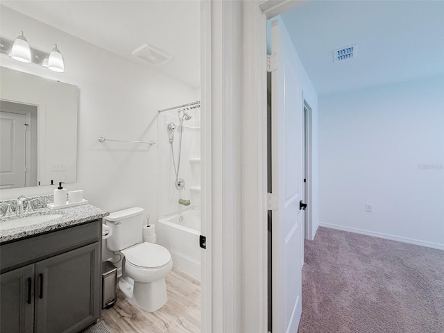 1471 Mirabella Cir, Davenport, FL 33897 - full bathroom featuring vanity, toilet, and shower / bathtub combination