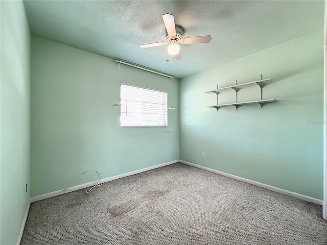 249 Spartan Dr, Maitland, FL 32751 - carpeted spare room with a ceiling fan and a textured ceiling