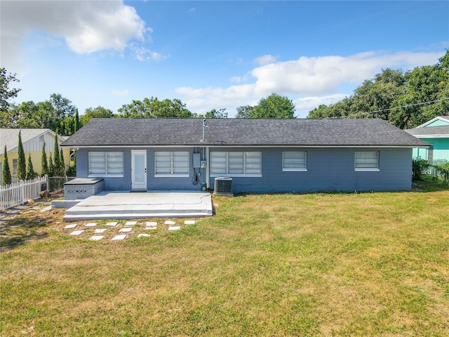 249 Spartan Dr, Maitland, FL 32751 - rear view of house featuring a patio area and a shingled roof