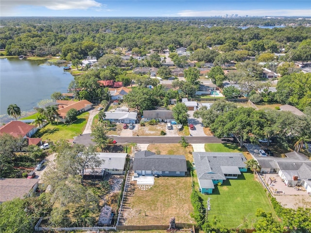 249 Spartan Dr, Maitland, FL 32751 - aerial perspective of suburban area featuring a nearby body of water and a heavily wooded area