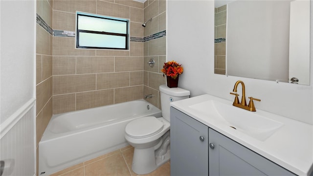 2804 Clearfield Ave, Orlando, FL 32808 - full bath with vanity, shower / bath combination, and tile patterned floors