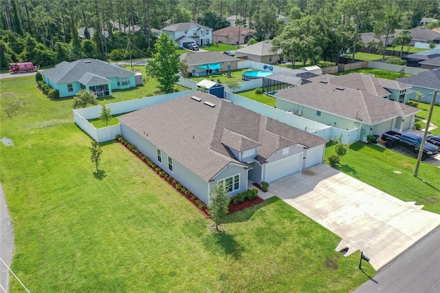 1 Zinnia Ct, Palm Coast, FL 32164 - aerial perspective of suburban area