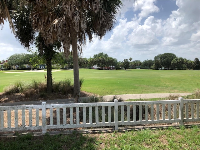 1524 Conway Ct, The Villages, FL 32162 - view of yard with golf course view