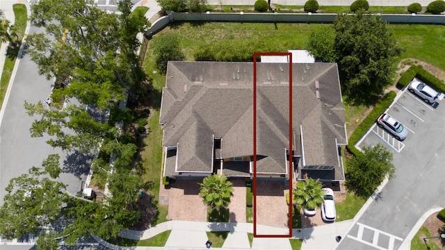 3508 Brighton Park Cir, Belle Isle, FL 32812 - aerial view of property and surrounding area featuring property parcel outlined